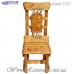 Деревянный стул Antik-1501, под старину, для ресторана, паба, таверны, кафе, для бани, дома, дачи, летней площадки, террассы....